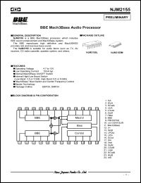 Click here to download NJM2155M Datasheet