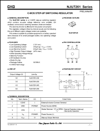 Click here to download NJU7261U33 Datasheet