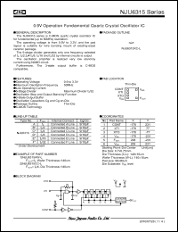 Click here to download NJU6315 Datasheet