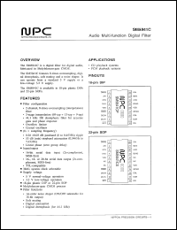 Click here to download SM5841C Datasheet