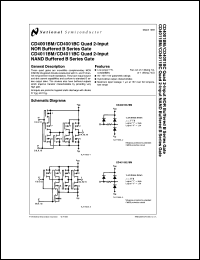 Click here to download CD4001BMJ/883 Datasheet