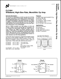 Click here to download CLC404AJM5 Datasheet