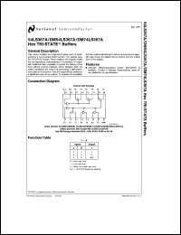 Click here to download DM54LS367AW-MLS Datasheet
