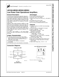 Click here to download LM158MW8 Datasheet