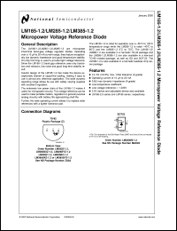 Click here to download LM385BM-1.2 Datasheet