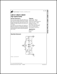 Click here to download LM6321MX Datasheet