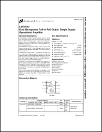 Click here to download LMC6442IMX Datasheet