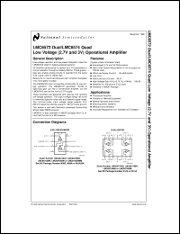 Click here to download LMC6572BIMMX Datasheet