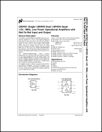 Click here to download LMV922MX Datasheet