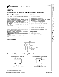 Click here to download LP2980IBP-3.3 Datasheet