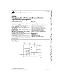 Click here to download LP2986AIMM-3.3 Datasheet