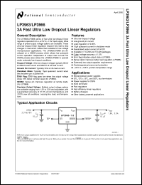 Click here to download LP3966ET-1.8 Datasheet