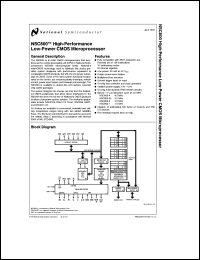 Click here to download NSC800D-3M Datasheet