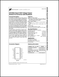 Click here to download DAC0854CIWMX Datasheet