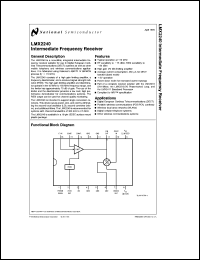 Click here to download LMX2240M Datasheet