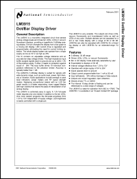 Click here to download LM3915N Datasheet