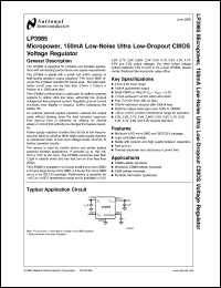 Click here to download LP3985ITL-3.2 Datasheet