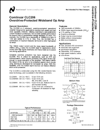 Click here to download CLC206AK Datasheet