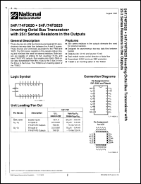 Click here to download 54F2623DMX Datasheet