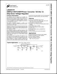Click here to download LM2591HVS-5.0 Datasheet