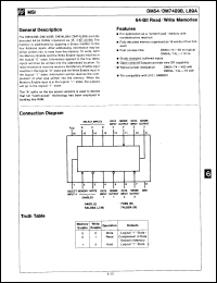 Click here to download DM5489B Datasheet