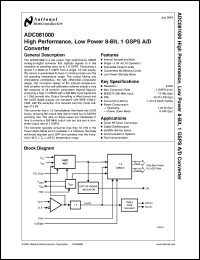 Click here to download ADC081000LEVAL Datasheet