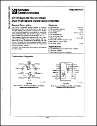 Click here to download LH4162J Datasheet