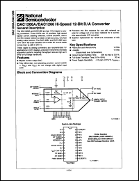 Click here to download DAC1266LCJ Datasheet