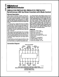 Click here to download DM54LS190J Datasheet