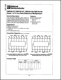 Click here to download DM74S158N Datasheet