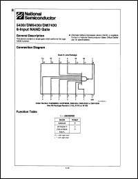 Click here to download DM7430N Datasheet