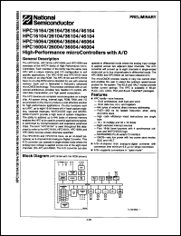 Click here to download HPC36164XXX/U30 Datasheet