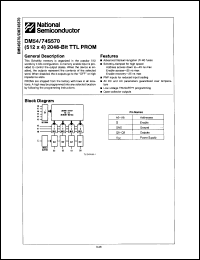 Click here to download DM74S570N Datasheet