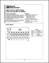 Click here to download DM87S281J Datasheet