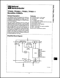 Click here to download TP3021J-1 Datasheet