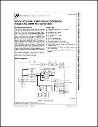 Click here to download COP413CH Datasheet