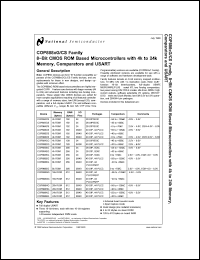 Click here to download COP684CS Datasheet