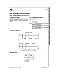 Click here to download DM7405N14A Datasheet