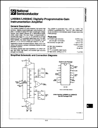 Click here to download LH0084C Datasheet