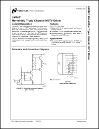 Click here to download LM2421TA Datasheet