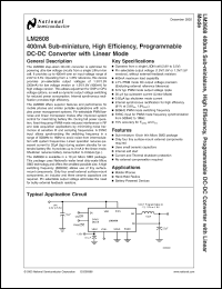 Click here to download LM2608ATL-1.8 Datasheet