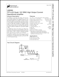 Click here to download LM6584MAX Datasheet