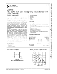 Click here to download LM94022BIMG Datasheet