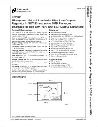 Click here to download LP2985AIM5X-3.6 Datasheet