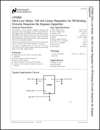 Click here to download LP5900TL-2.0 Datasheet