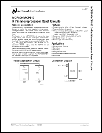 Click here to download MCP810M3-2.93 Datasheet