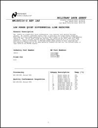 Click here to download MN100314-X Datasheet