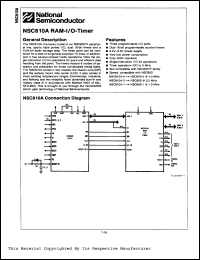 Click here to download NSC810AE-3I/883 Datasheet