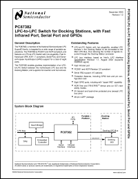 Click here to download PC87382-VBH Datasheet