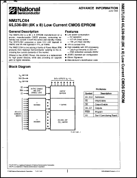 Click here to download NM27LC64N120 Datasheet